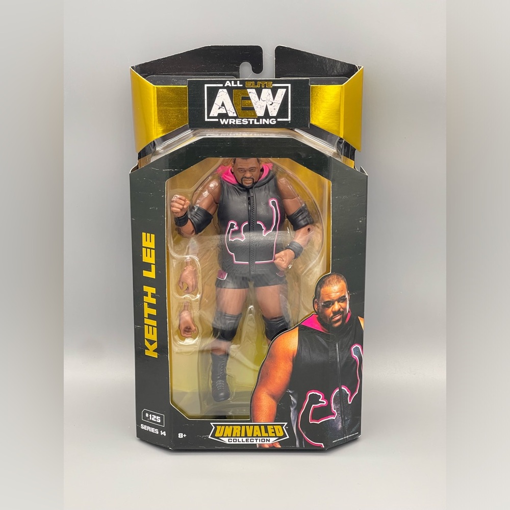 AEW Wrestling Unrivaled Keith Lee #125 Series 14 Action Figure NEW